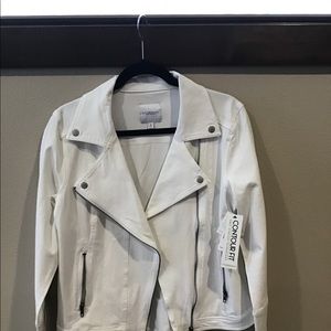 Liverpool White jean jacket